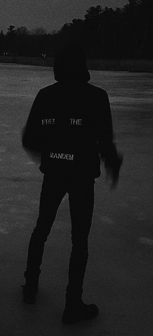 La Noir X Carhartt 'FREE THE MANDEM' Industrial Hoodie