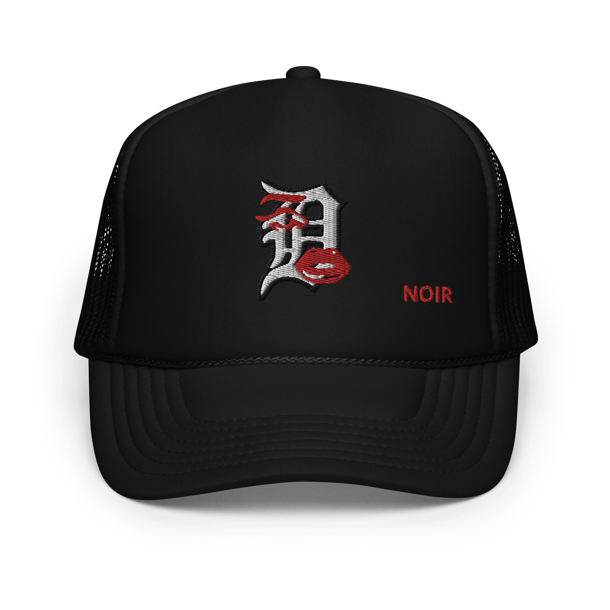 La Noir " 'DETROIT NOIR' Trucker Hat "